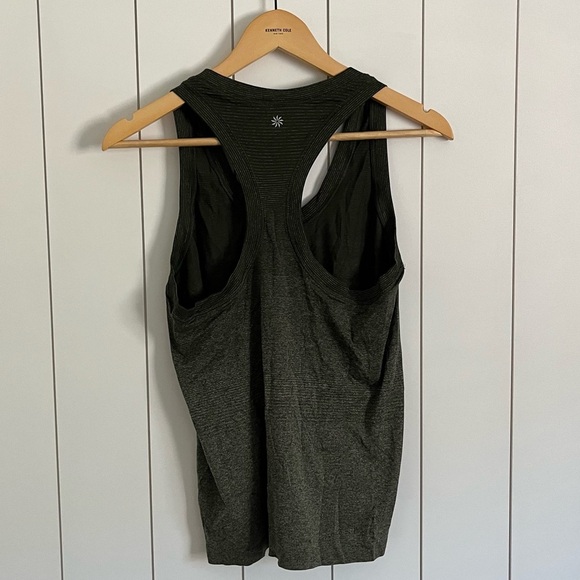 Athleta Green Racerback Tank - Picture 2 of 2
